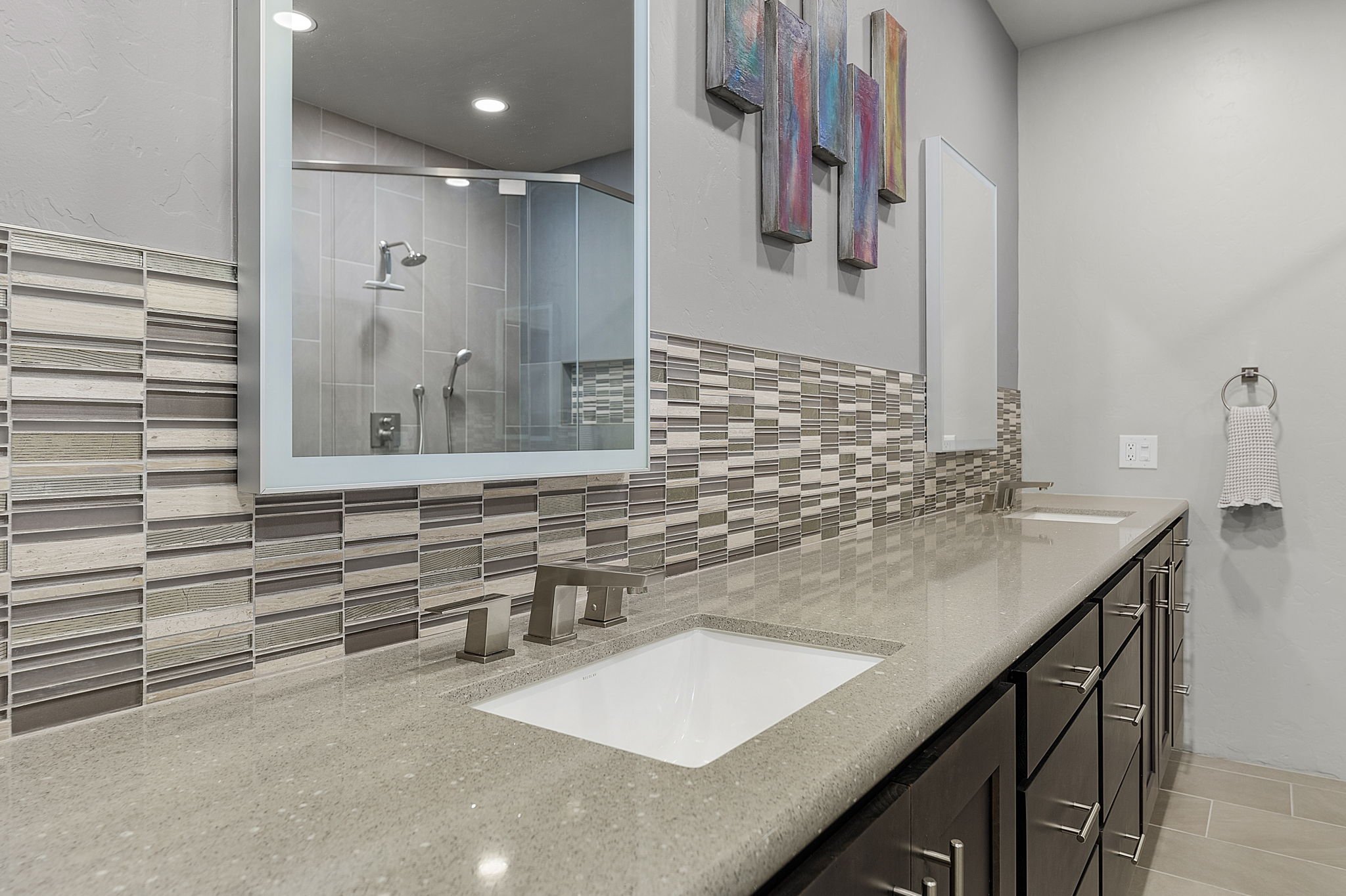 Vanity Countertop Close Up -Intrepid Interior Design