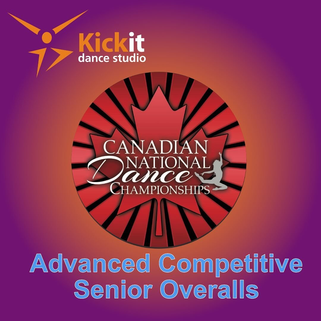 Advanced Competitive Senior Overalls🏆

Senior Line
1st Place - Uninvited (Lyrical)
3rd Place - Grand Tarantelle (Ballet)

Senior Large Group
1st Place - The Art of Destruction (Contemporary)
2nd Place - Uptown Funk (Tap)

Senior Small Group 
1st Pla