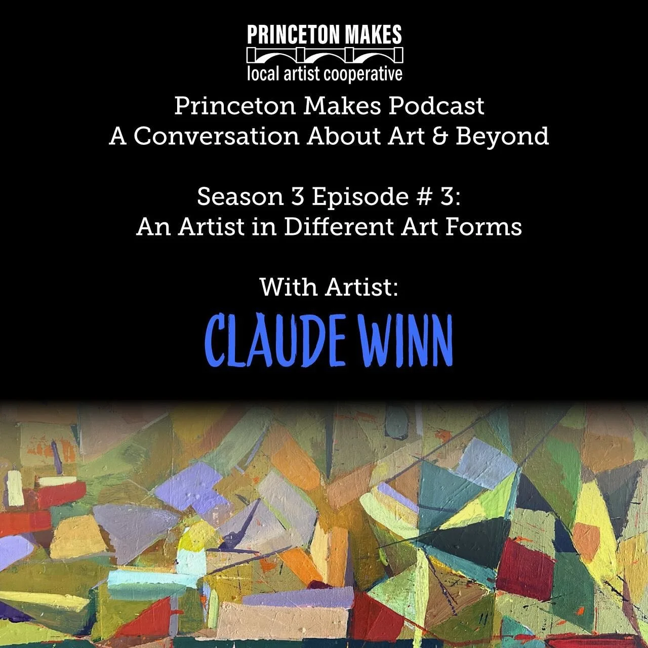Check out our awesome podcast staring Claude Winn! Available on Spotify and Apple podcast! https://podcasters.spotify.com/pod/show/princeton-makes/episodes/Claude-Winn-The-Same-Artist-in-Different-Art-Forms-e2qijkk
