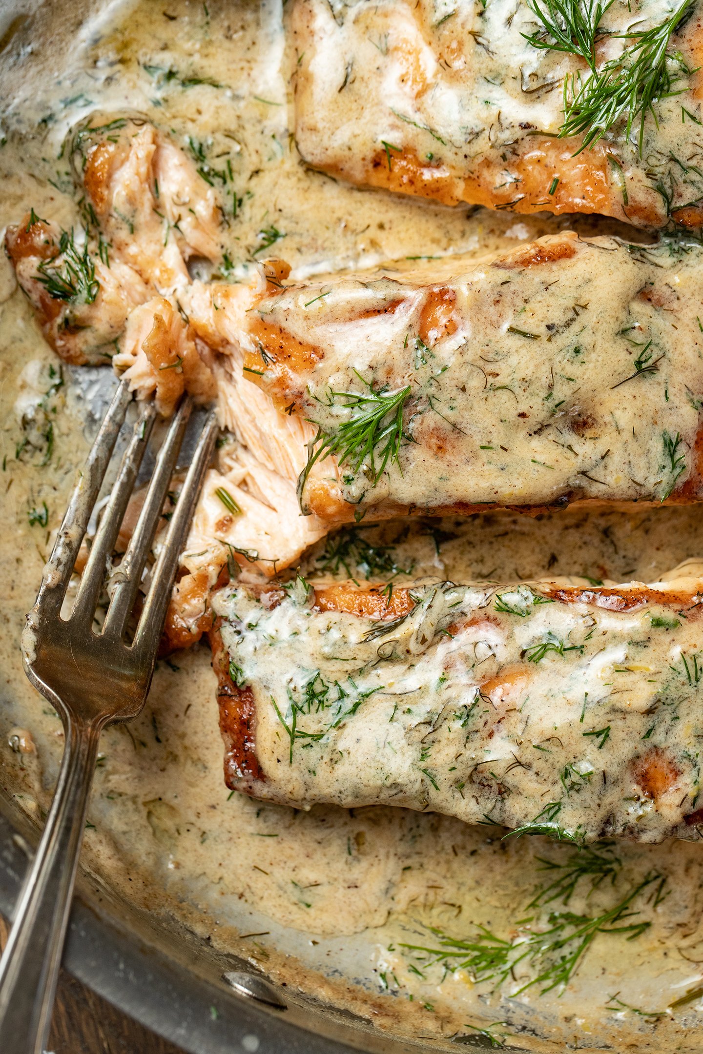 Recipe: Creamy Lemon-Dill Salmon