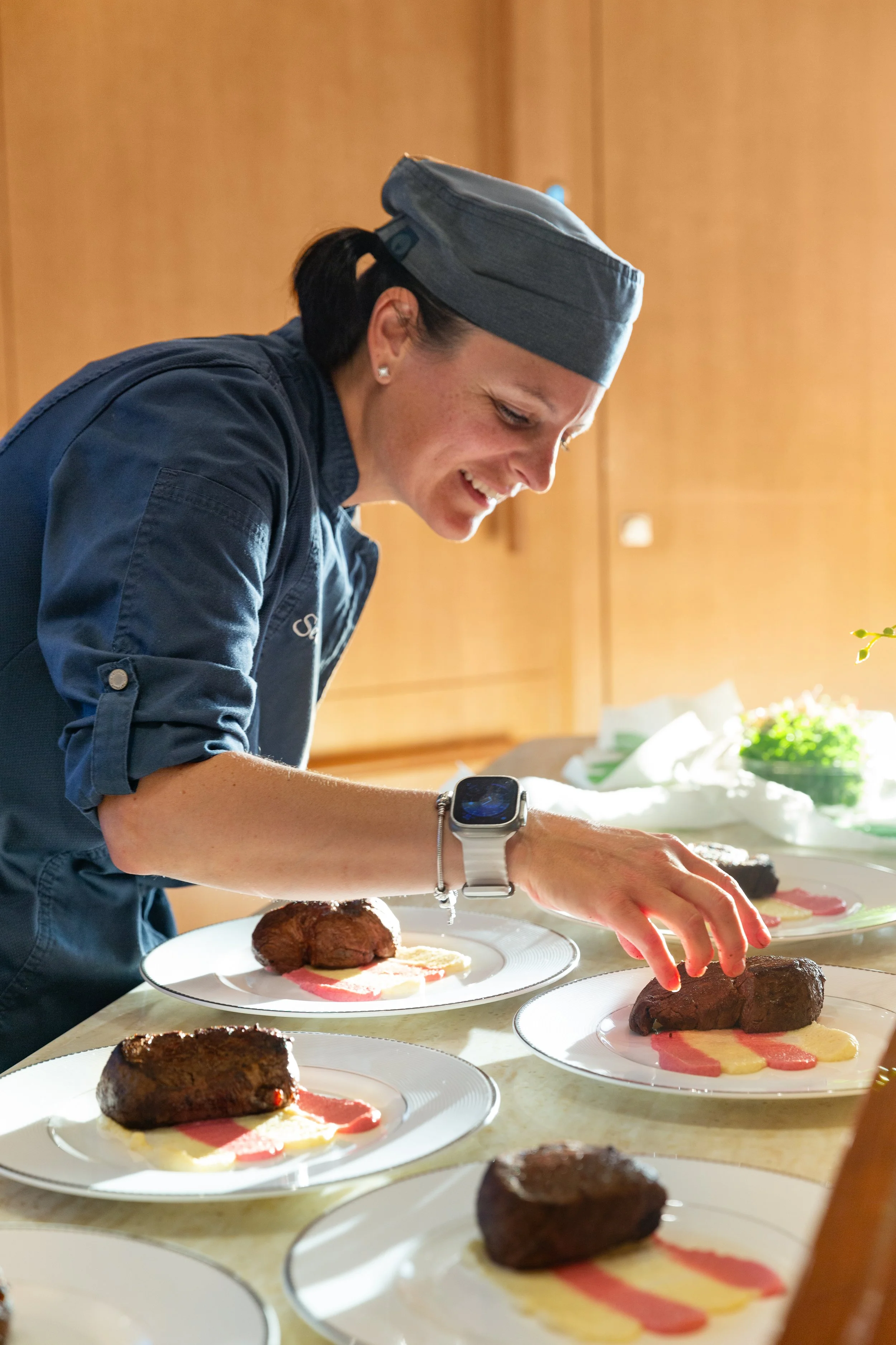 SeaGlass Crew Chef April at work.jpg