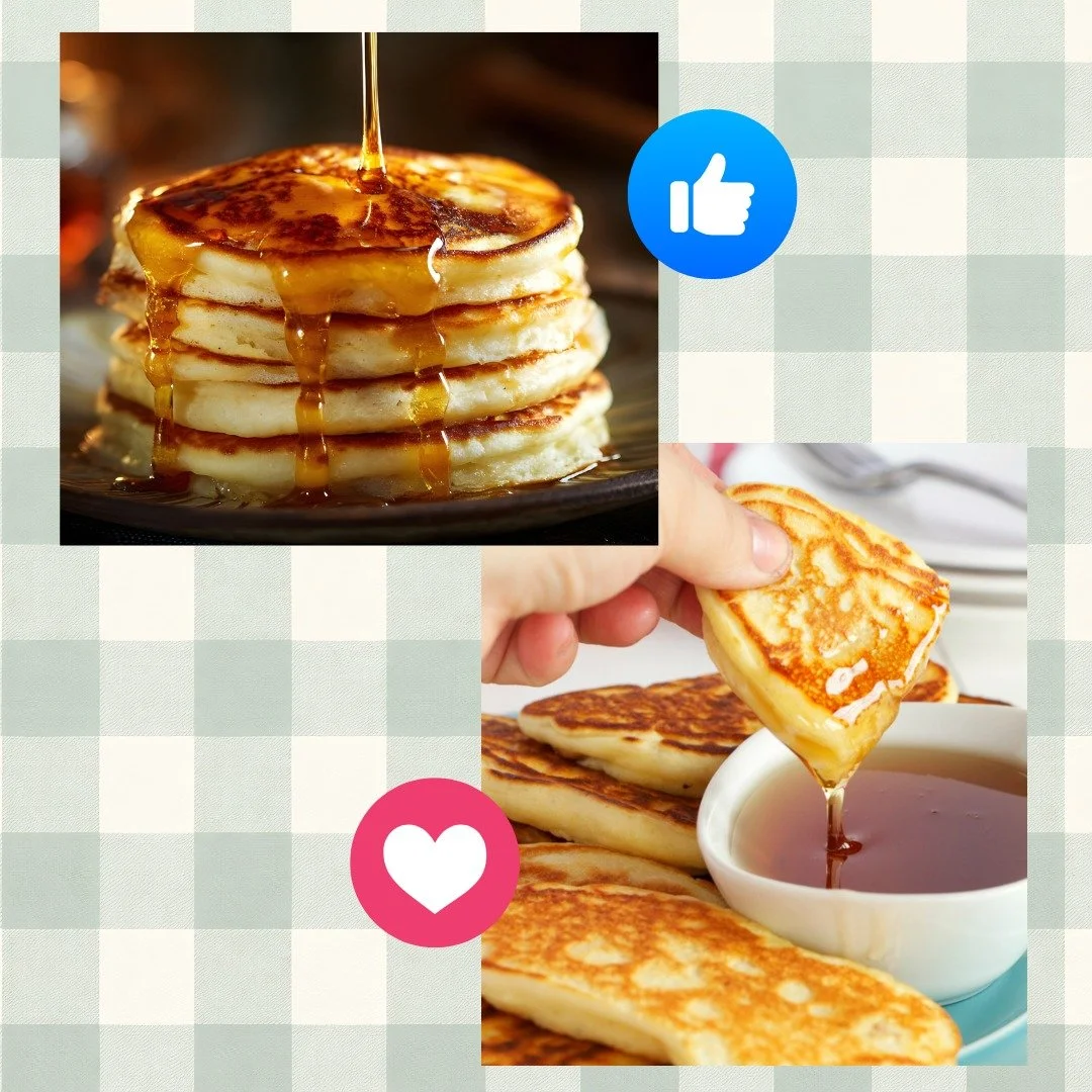 Maple sugaring season is here! How do you like your pancakes and syrup, poured on top or dipped in?