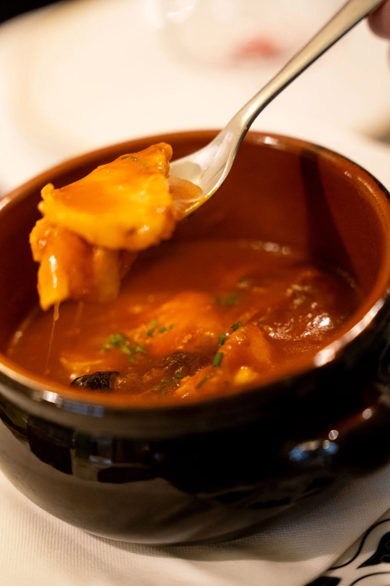 Pesce in umido a tasty stewed fish