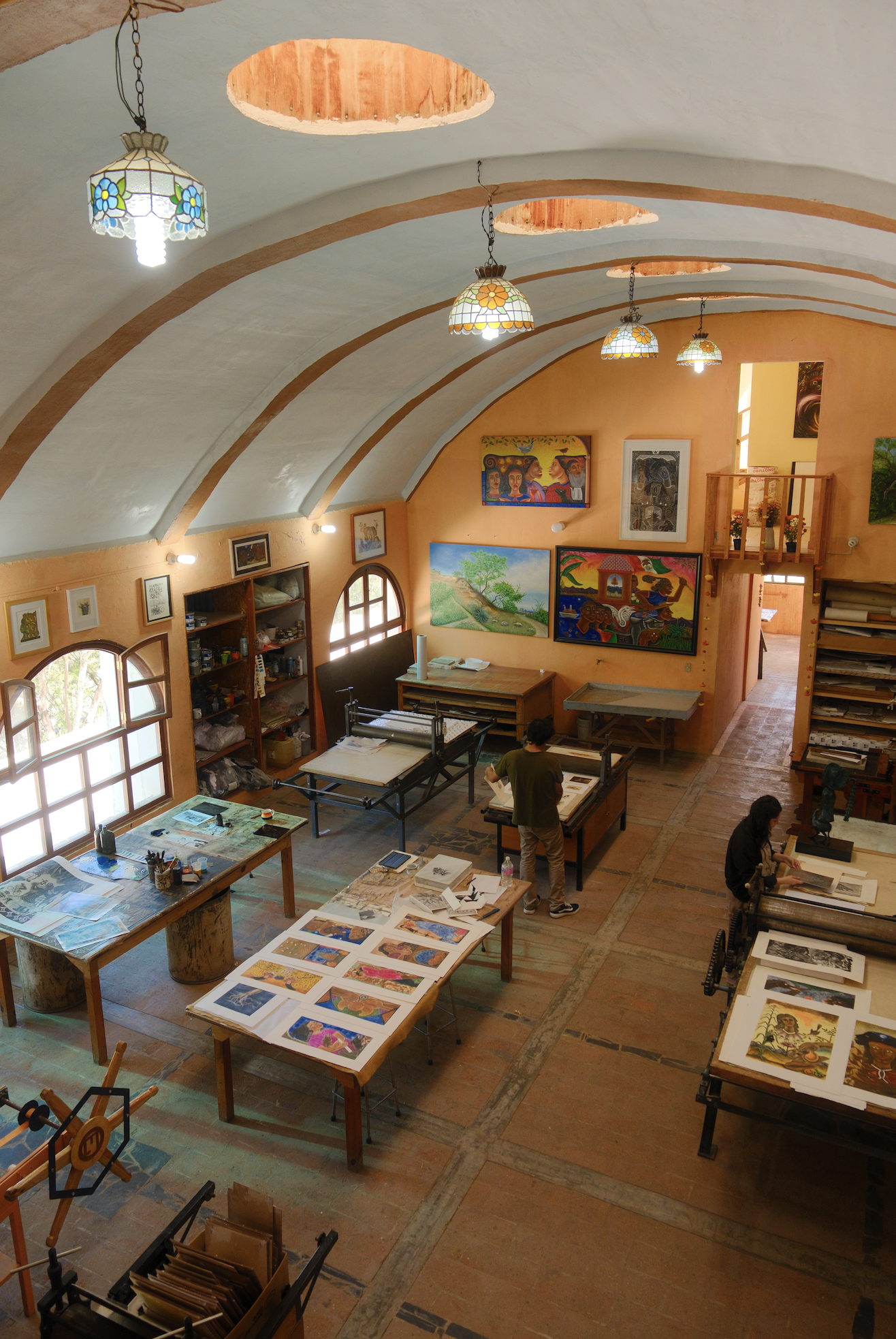 Visiting Artist’s studios