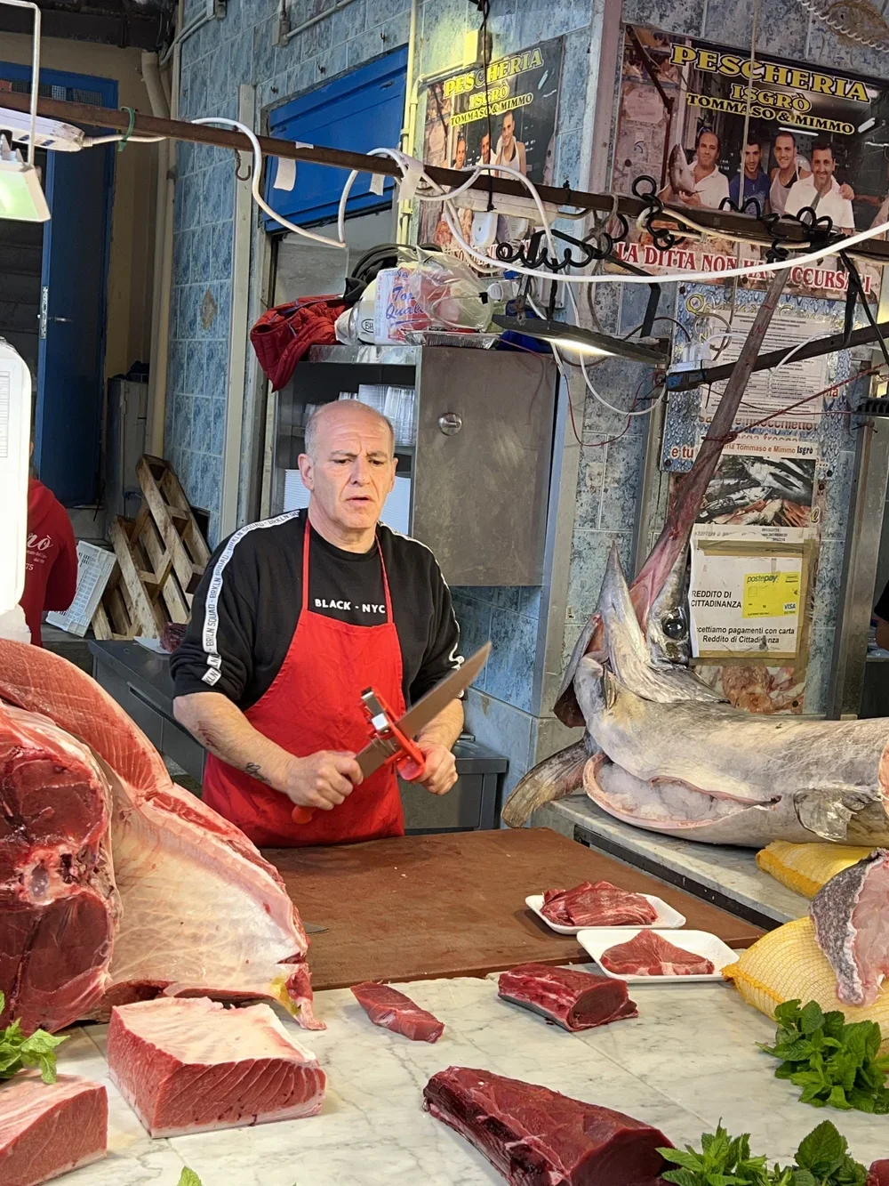 Market tour of Palermo