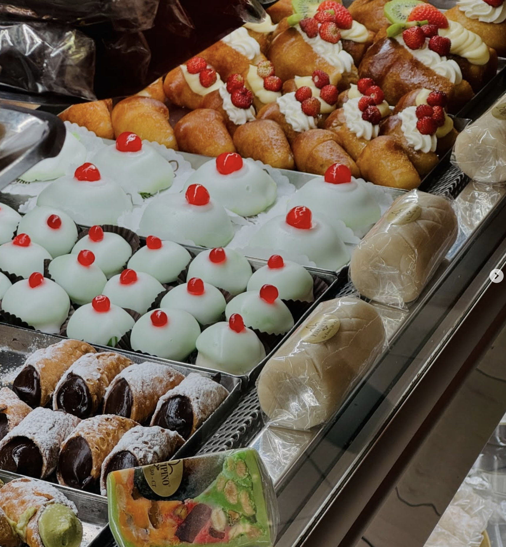 Try the pastries of Palermo
