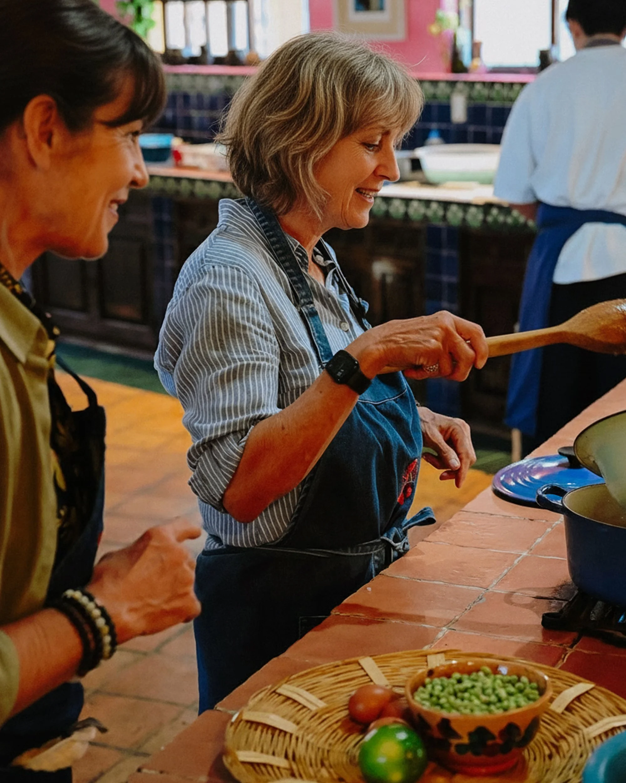 Hands-On Cooking:
Cook five traditional Oaxacan dishes at Rancho Aurora