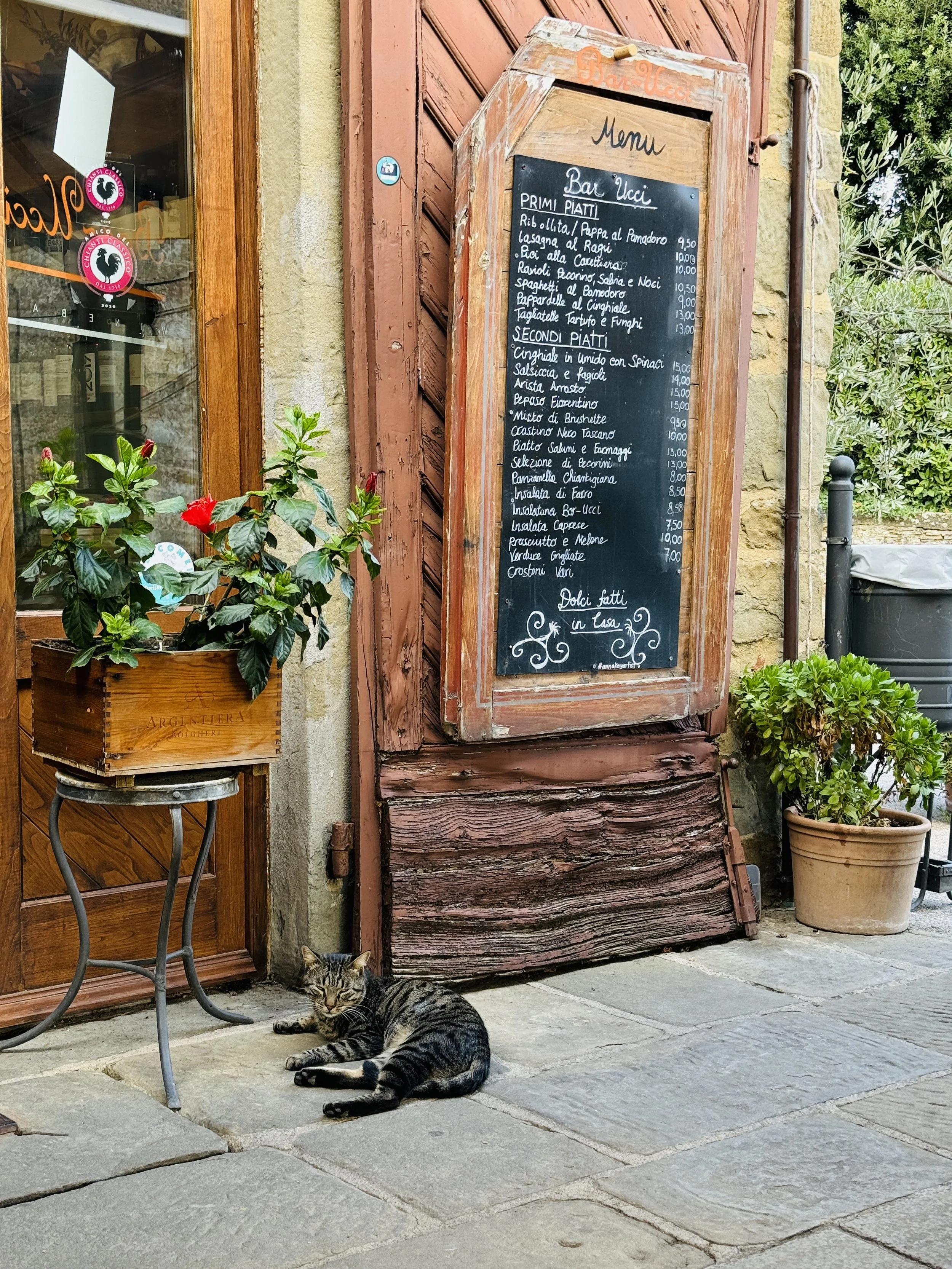 Eating at our favorite trattorias