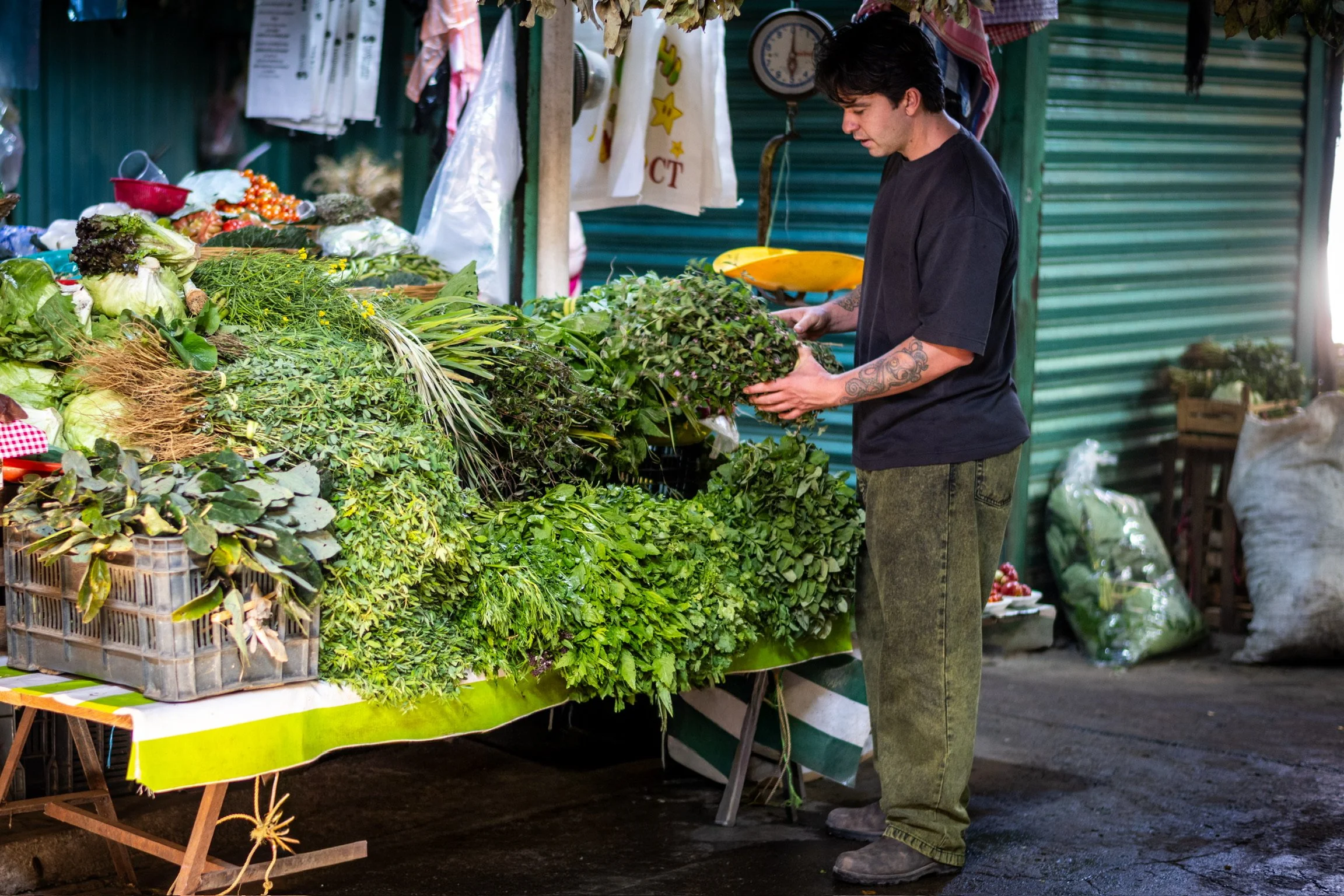 Market Tour: Visit Central de Abastos with your guide. Taste and learn about local ingredients.