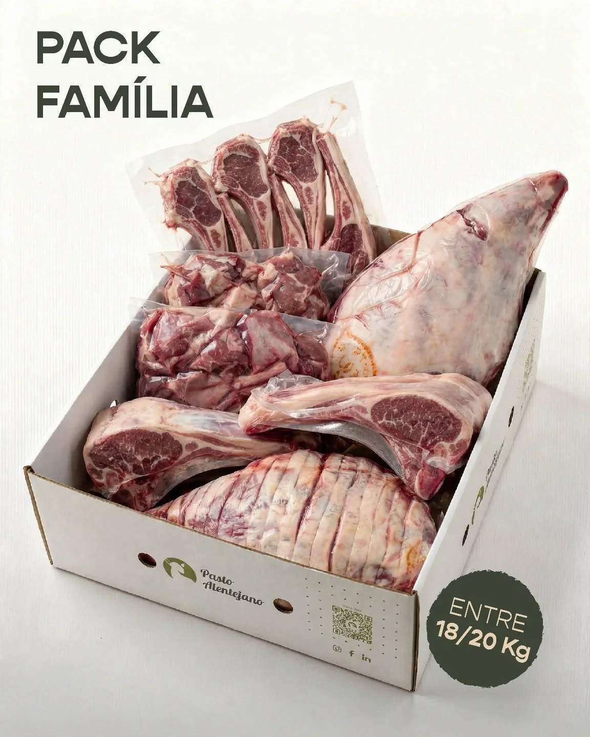 Com a P&aacute;scoa a aproximar-se &eacute; tempo de reunir quem mais importa. O nosso pack fam&iacute;lia combina frescura, qualidade e um toque de tradi&ccedil;&atilde;o em cada corte.

Perfeito para partilhar &agrave; volta da mesa, onde cada refe