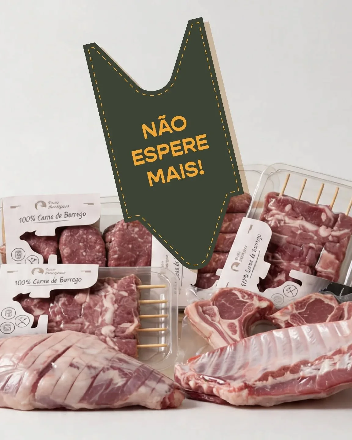 Chegou a sua vez de comprar a melhor carne de borrego sem sair de casa.

Esperar para que? 🥩🐑