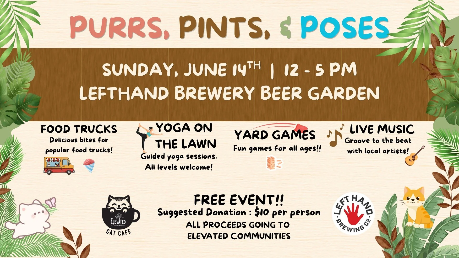 Purrs, Pints & Poses