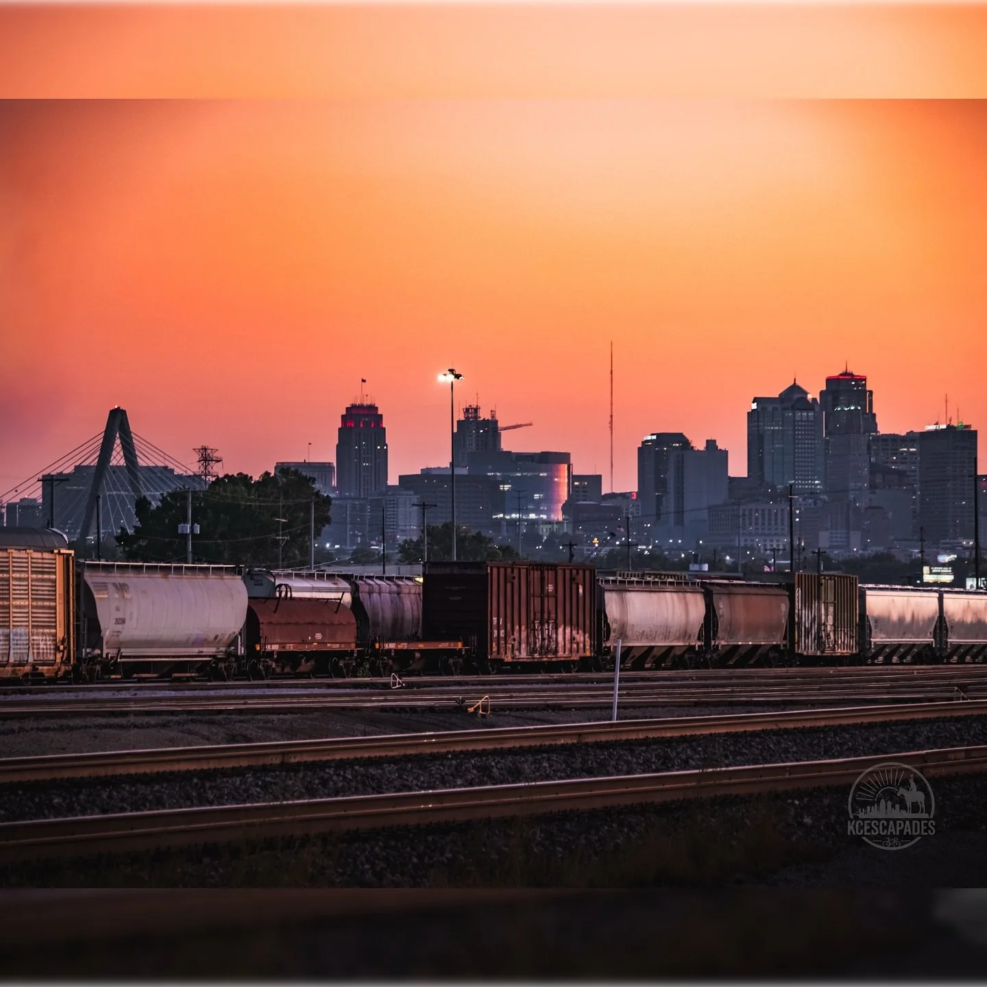 Kansas City sunset view 
#kansascity #kcmo #sunset #kcsunset