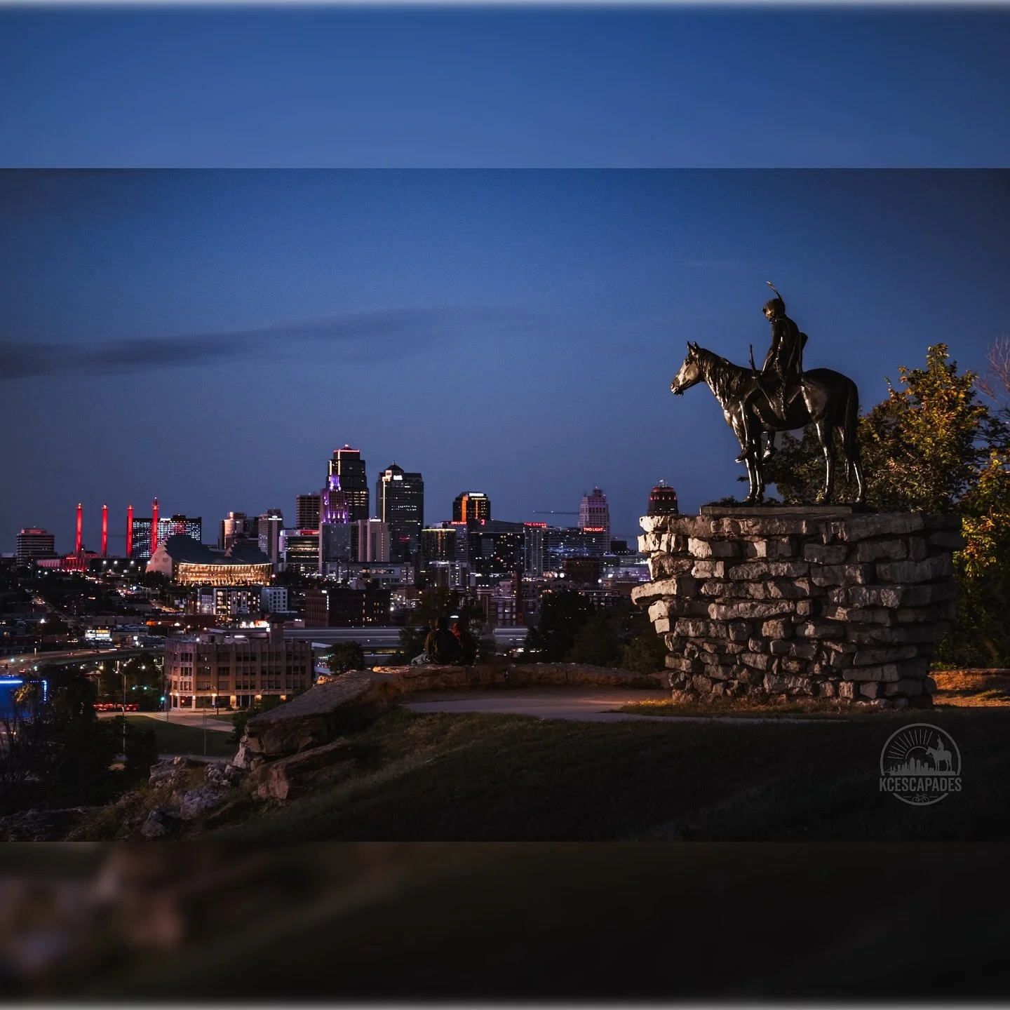 Love the Scout 
#kansascity #kcmo #scout #thescout #cityscape