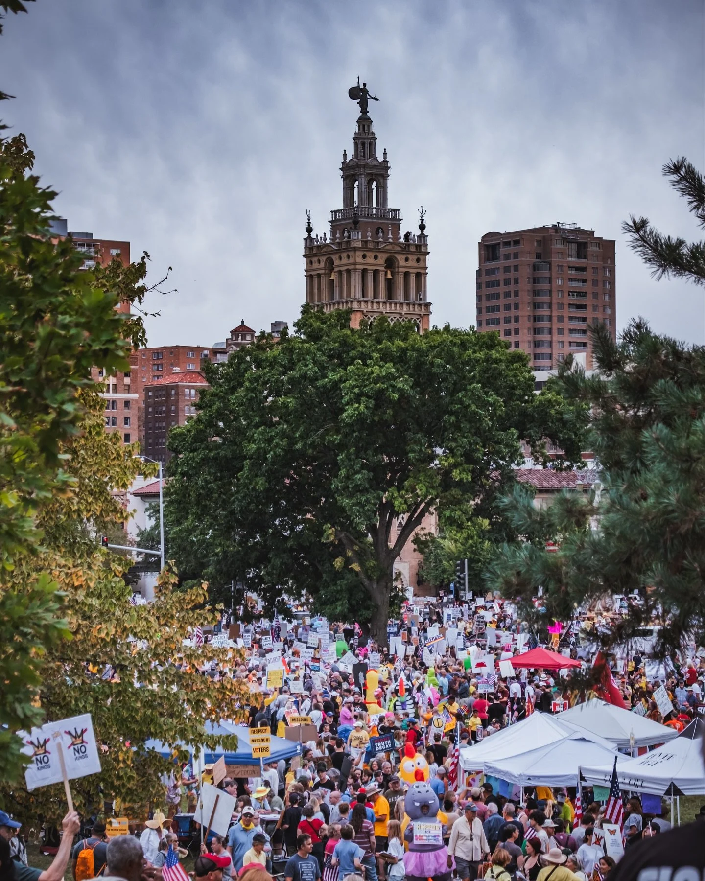 Kansas City — Today, through my lens, I saw thousands standing for the No Kings Protest — part of the millions across the country who showed up to remind power where it comes from.
No matter what network you watch or how it’s frame