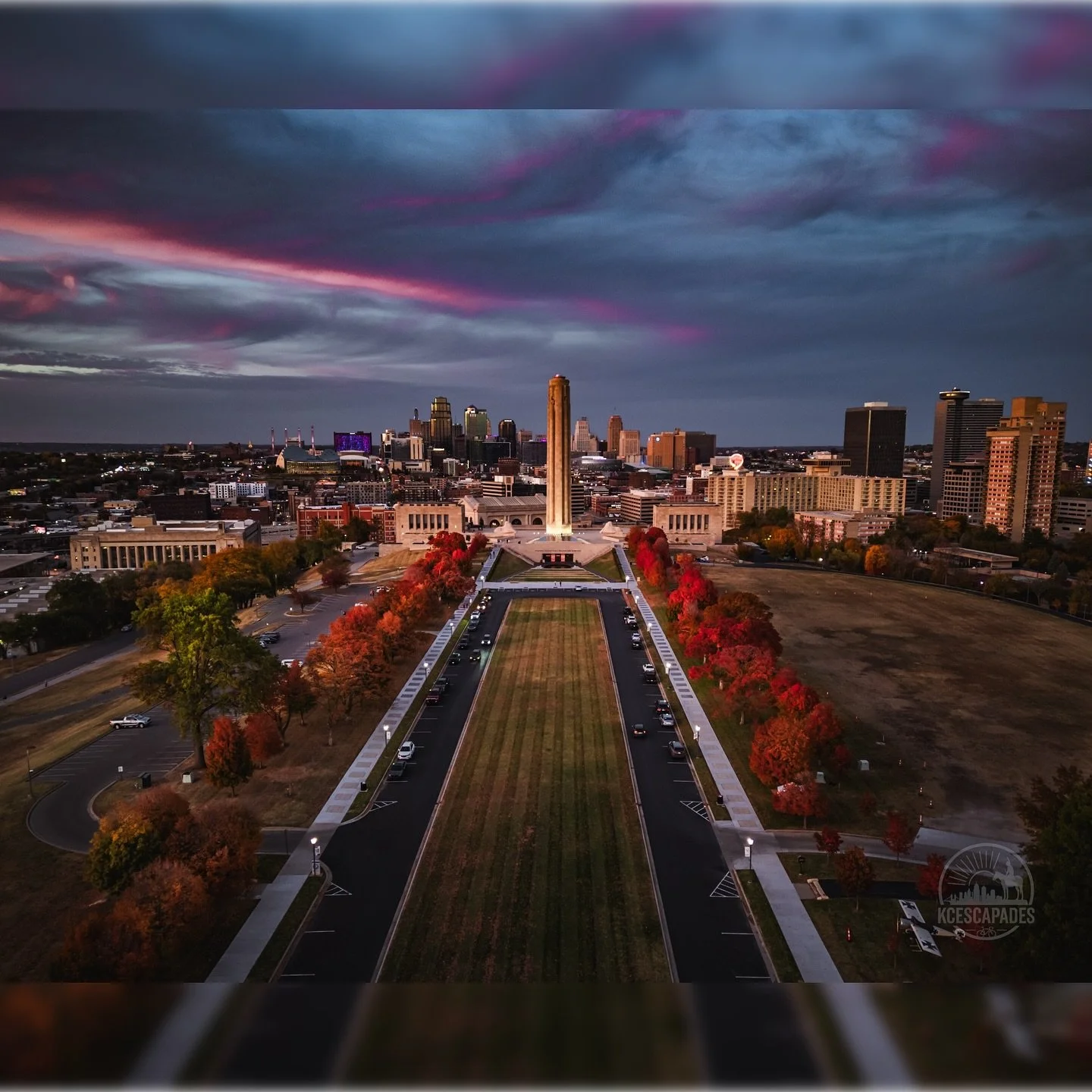 Fall has a way of reminding us to look closer at the places we&rsquo;ve known all along.
⠀
From the sweeping view at Liberty Memorial to the quiet bends of Kessler Park and Cliff Drive, these spots show a side of Kansas City that&rsquo;s easy to over