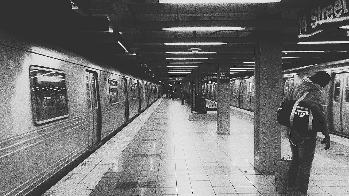 14 Street Station #newyorkcity #bw