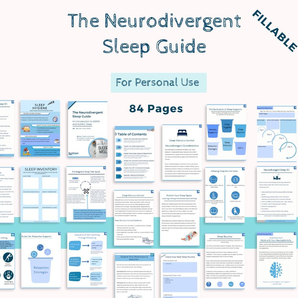 The Neurodivergent Sleep Workbook