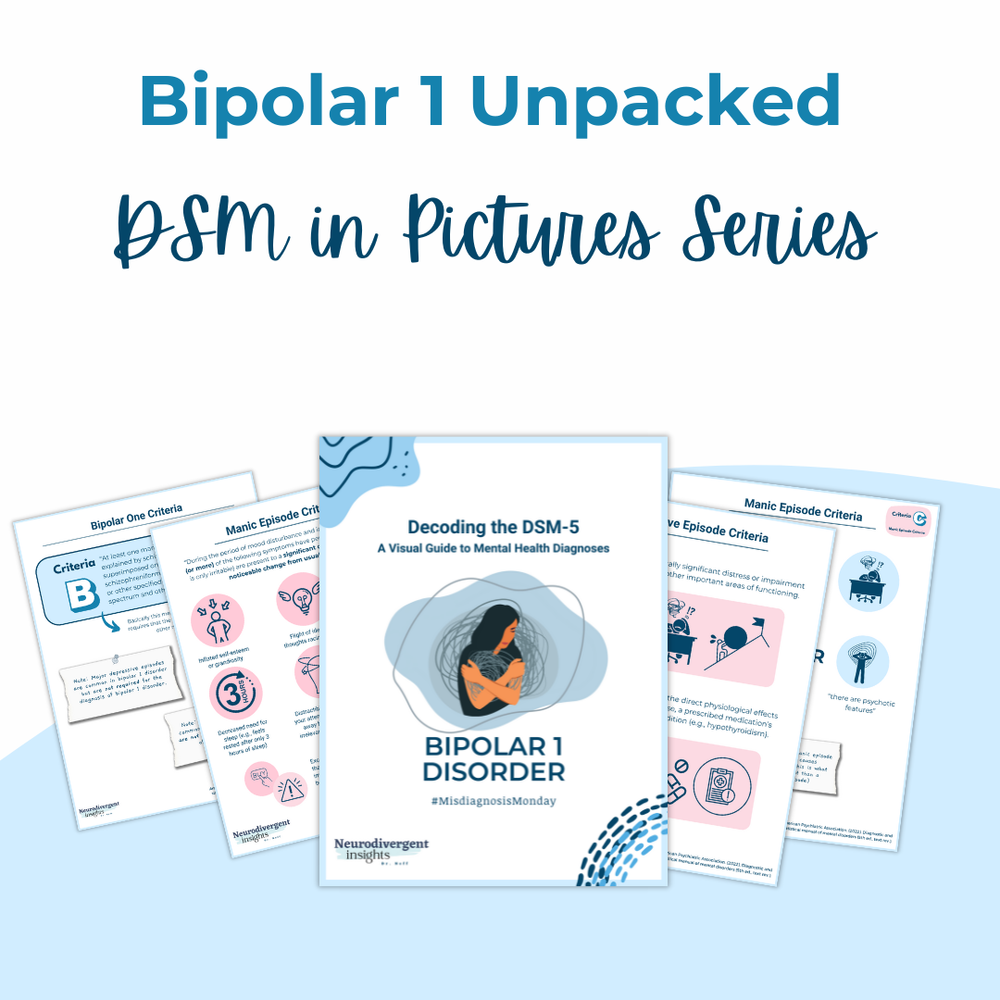 Bipolar 1 (DSM in Pictures Series)