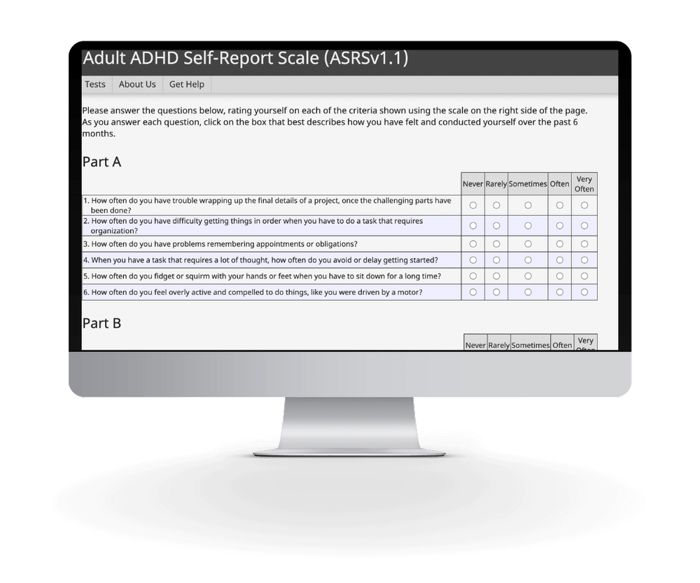 Review of ADHD Screeners