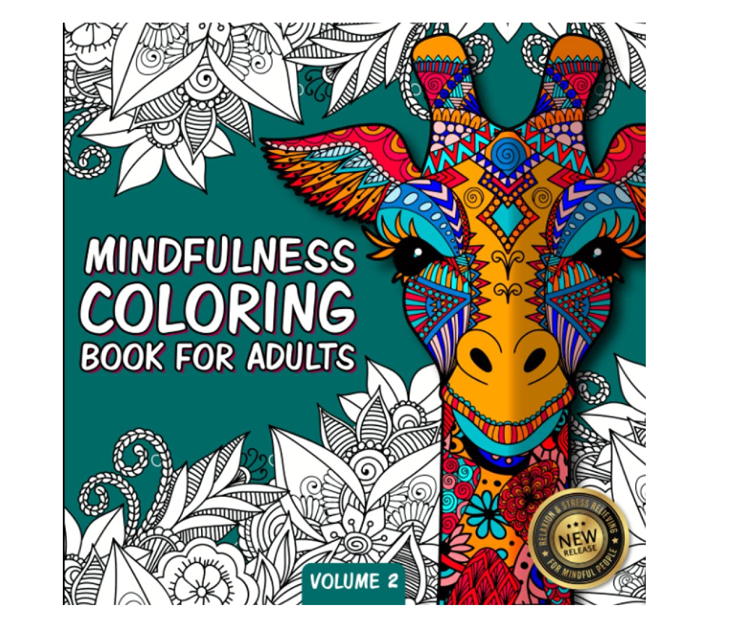 RELAXING ADULT COLORING BOOK (Book 4): Anxiety and Depression