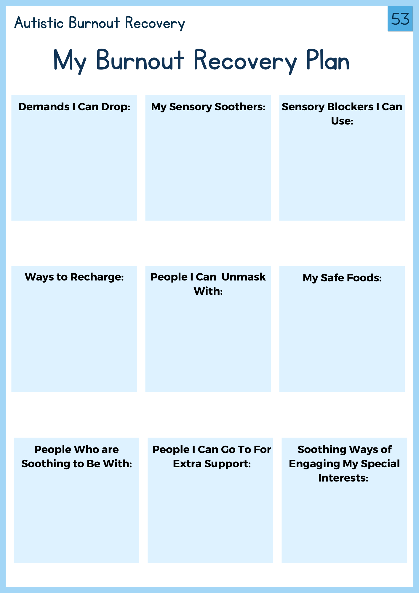 Burnout Nagoski Worksheets : Burnout Nagoski