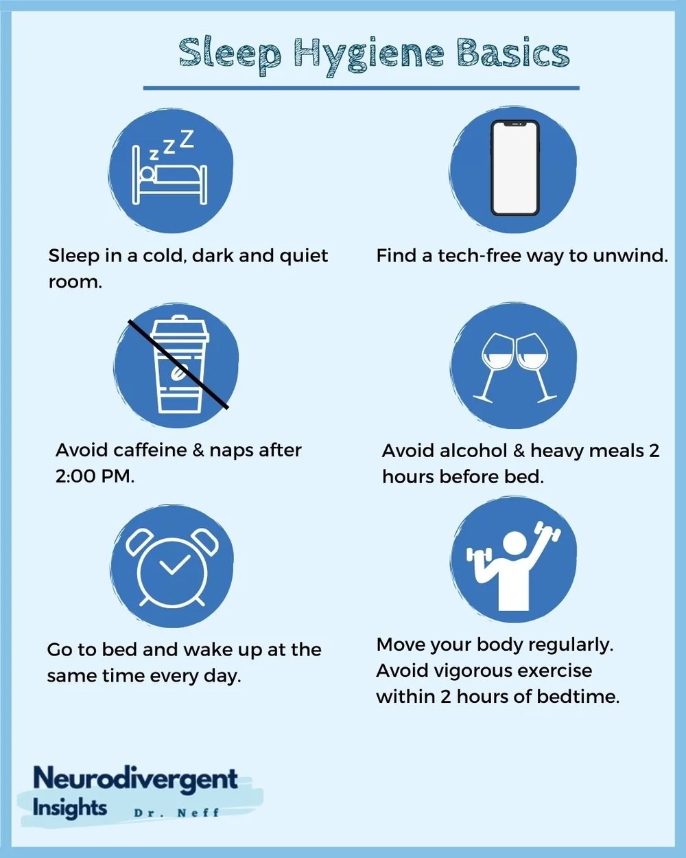 Sleep Hygiene for ADHD and ASD