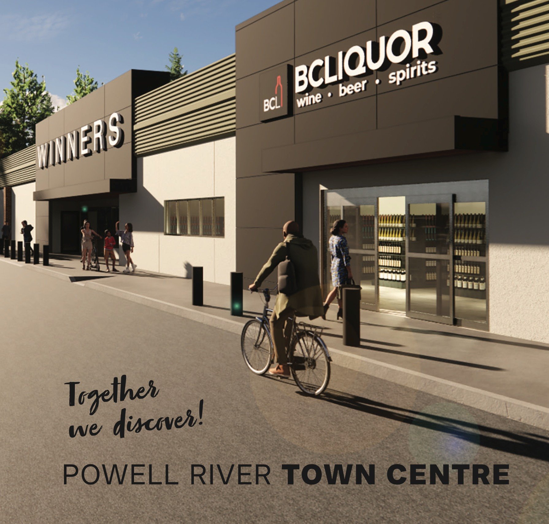 Powell River Town Centre is pleased to announce an expansion commencing in 2024! The expansion will include a number of NEW National Anchor Tenants - Winners, BarBurrito, Noodlebox and Smili Dental. 
 Powell River Town Centre - Together We Discover!
