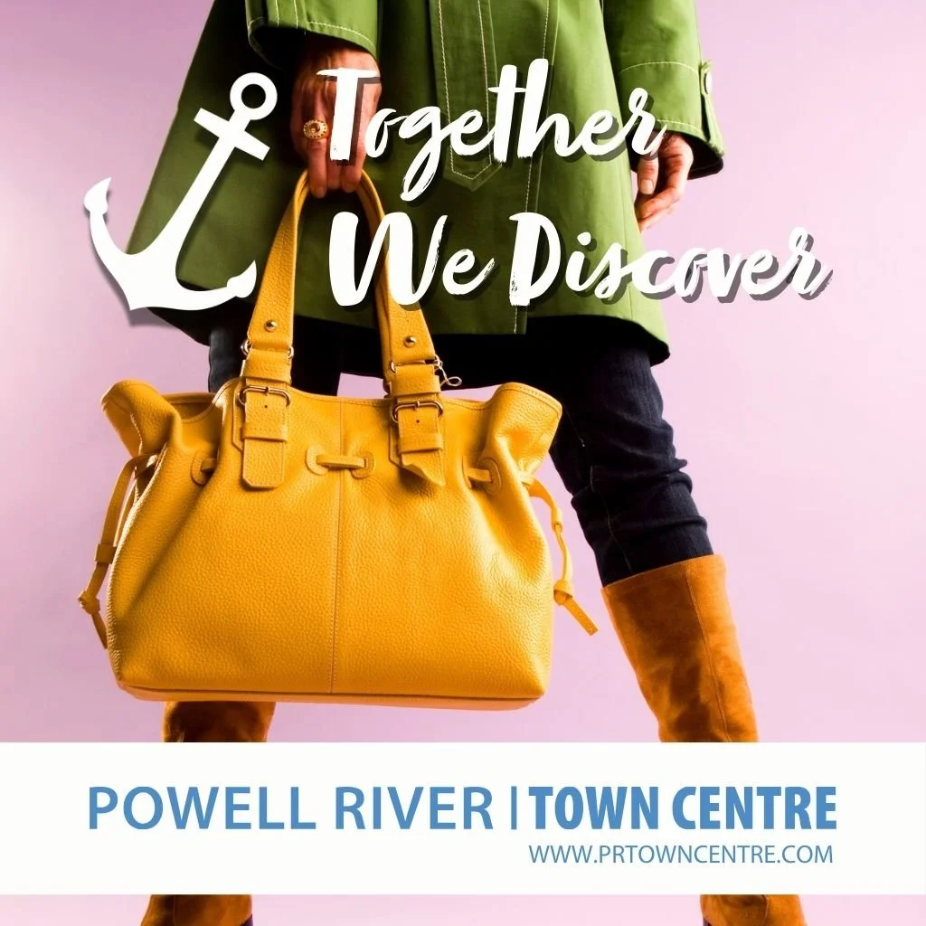 Together, we discover the of Fall!
Be sure to visit Suzanne's, Winners, Walmart, Mark's, and Armitage to see what's new in fall fashions!

 #DestinationShopping #PowellRiver #towncentre #discoverpowellriver #shoplocally