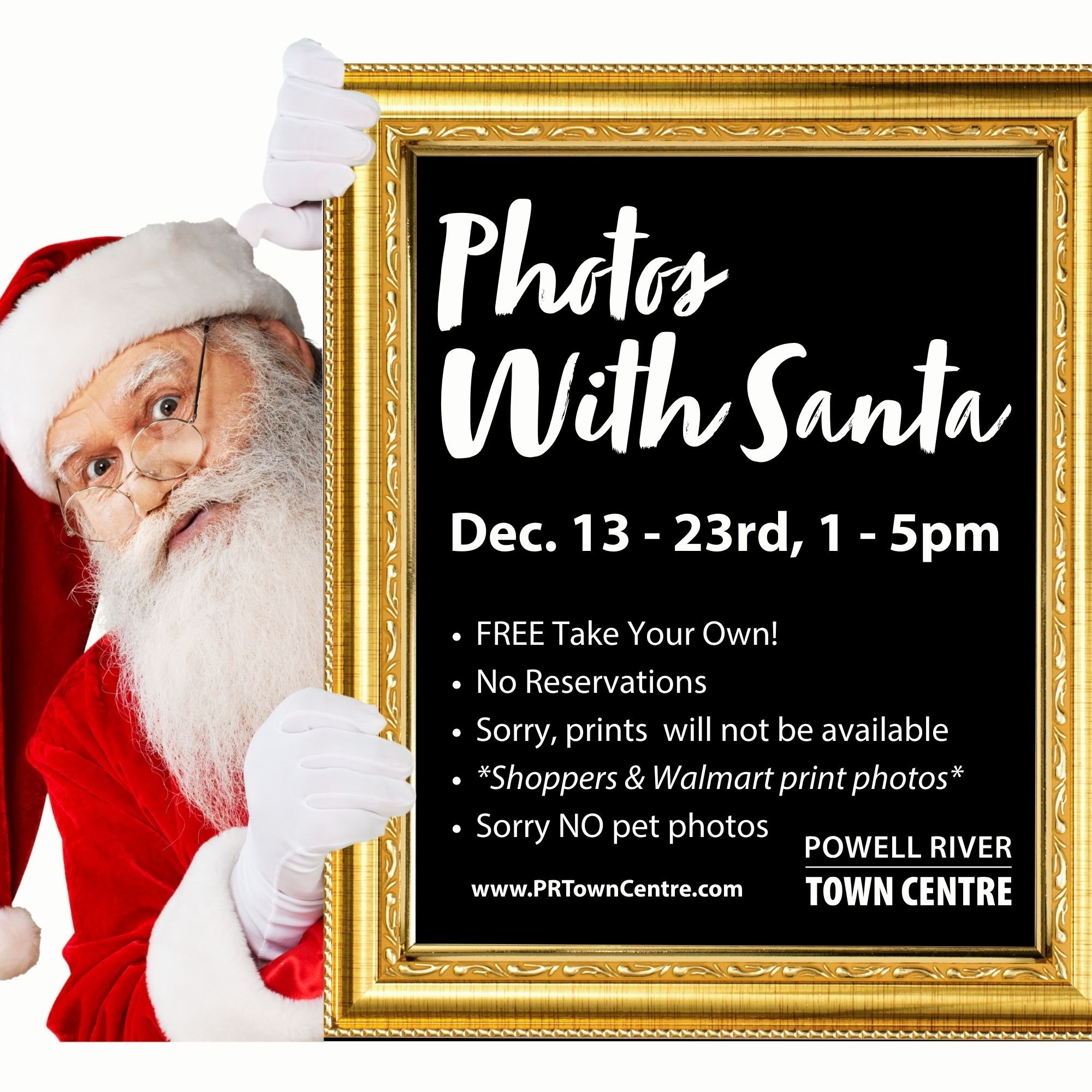 Santa returns THIS Saturday!