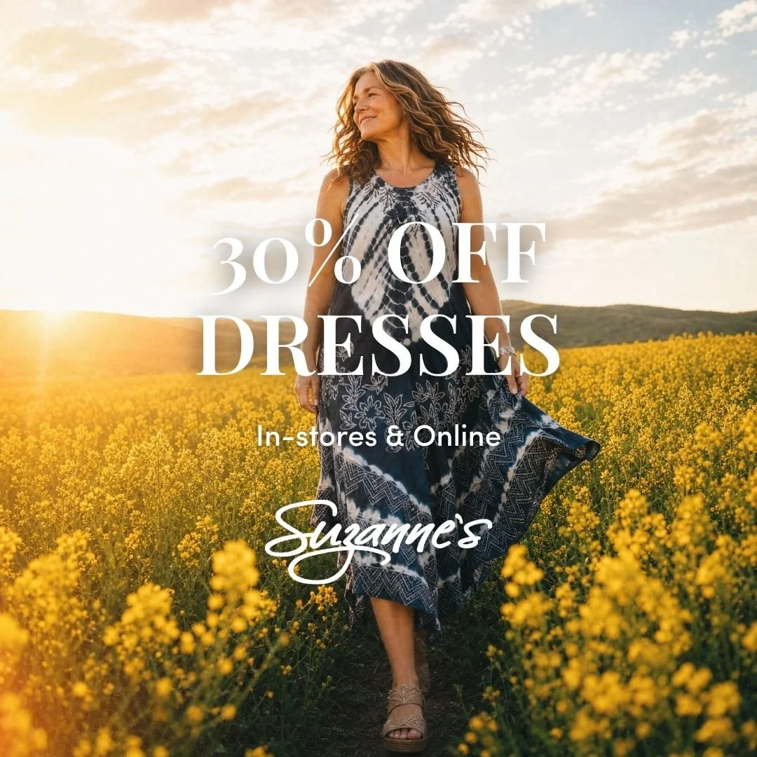 Back by popular demand, our 30% Off Dresses promotion officially starts today and will run until May 23, 2026