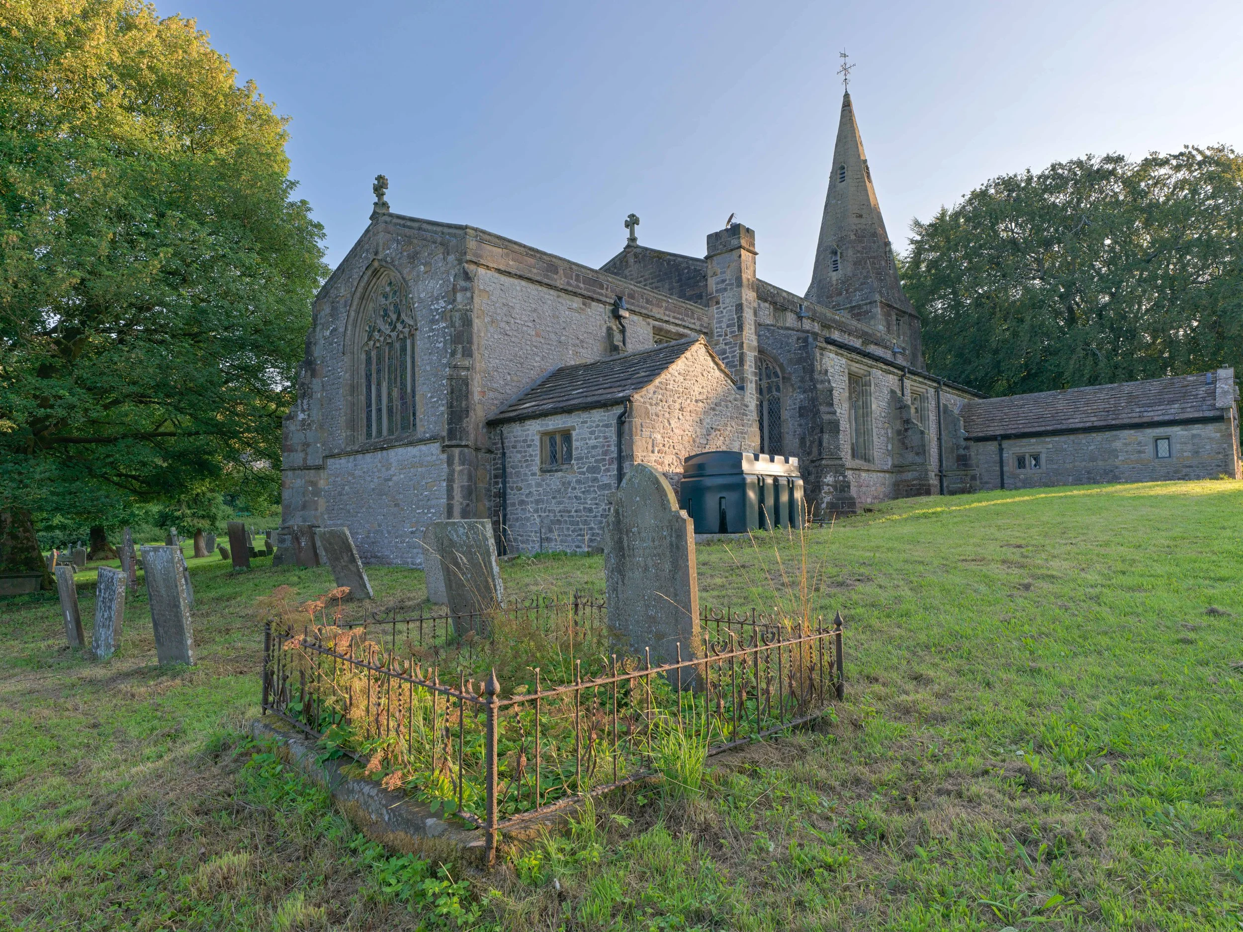 14th century village church.  