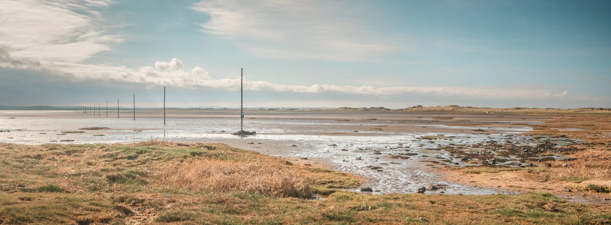 Lindisfarne part 1: Evening Light on a Tidal Island