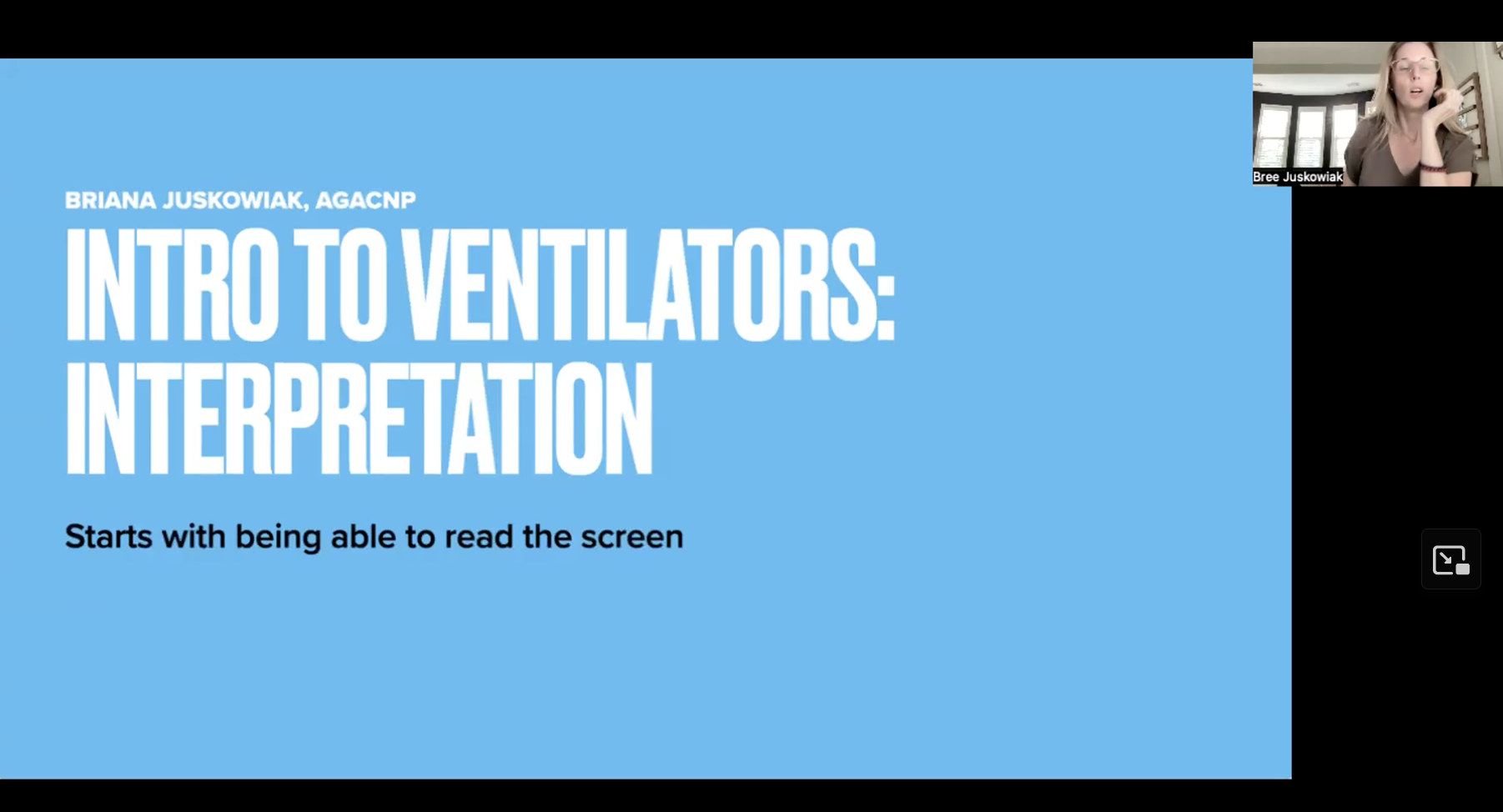 Interpreting The Ventilator