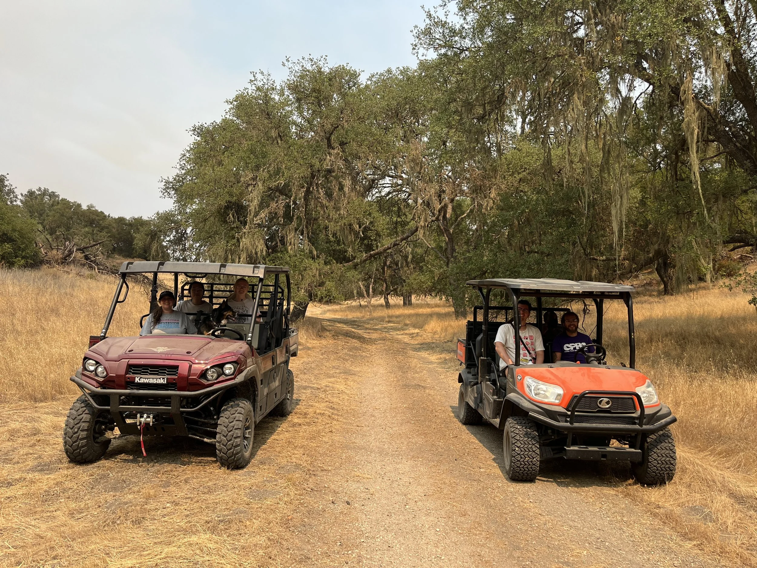 Williams Lab ventures out to Sedgwick for field work