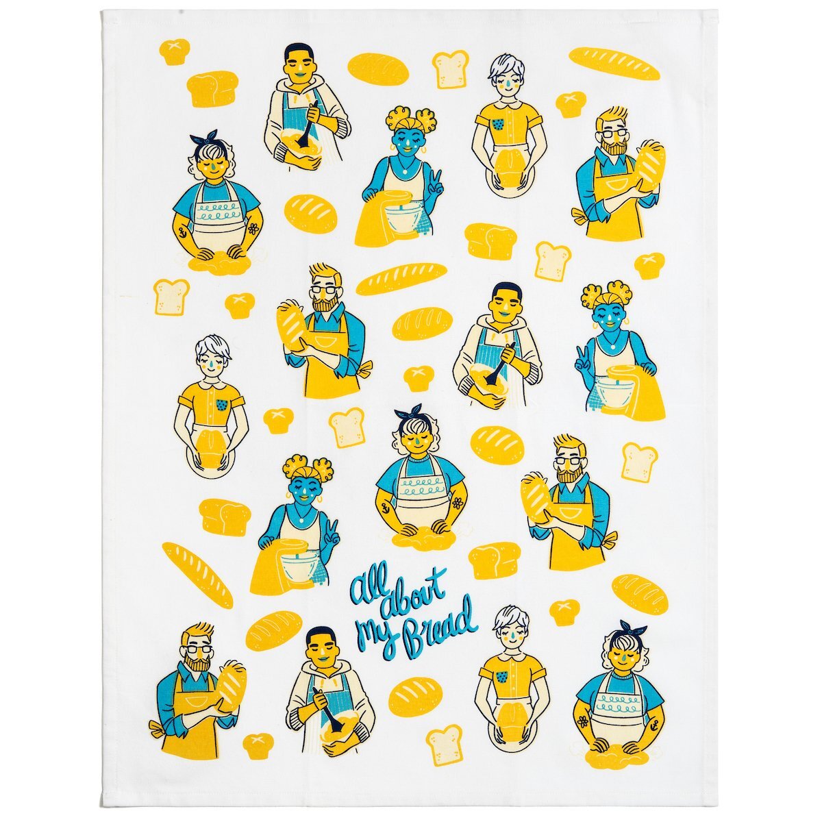 All About My Bread kitchen towel