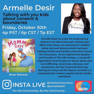 Armelle Desir | Talking to Your Kids about Boundaries &amp; Consent