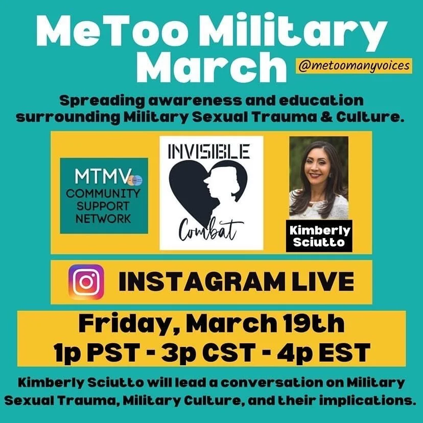 Kimberly Sciutto | Military March: Military Culture &amp; Military Sexual Trauma