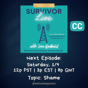Survivor Live with Lou Godbold: Turning Shame Inside-Out