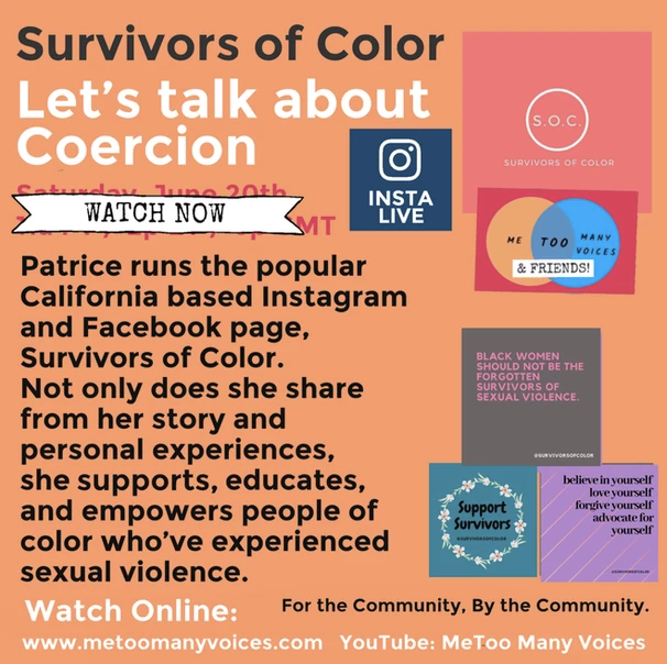 Let’s Talk about Coercion with Survivors of Color