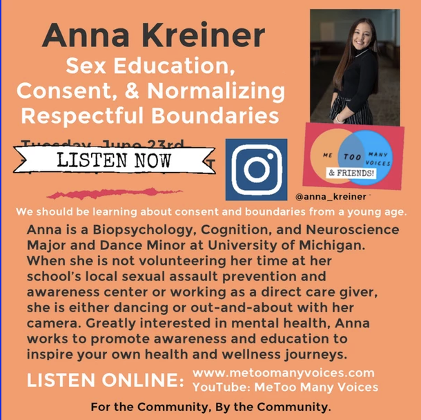 Sex Education, Consent, and Normalizing Respectful Boundaries with Anna Kreiner
