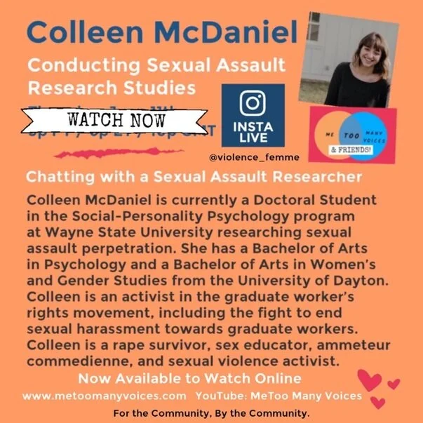 Conducting Sexual Assault Research Studies