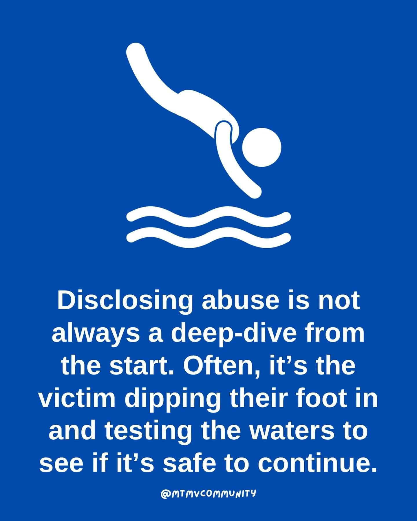 #tbt because it is common for victims to put out &ldquo;feelers&rdquo; or make comments and ask questions to help gauge how safe the waters are. They may initially share details that they feel more comfortable sharing and wait to build more trust to 