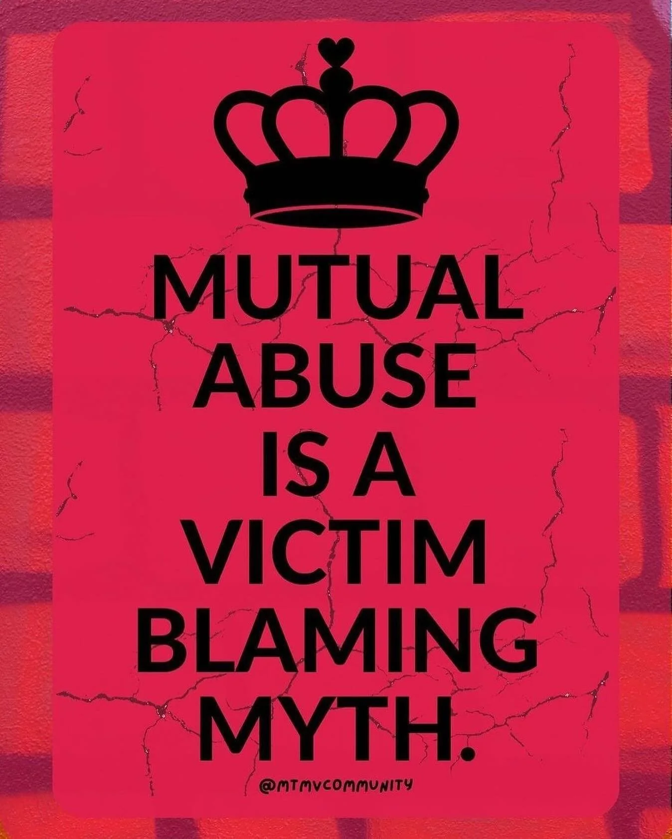 #tbt because mutual abuse is a victim blaming myth. A victim responding to abuse does not make them an abuser, it makes them human. 

I know that I certainly have responded to abusive situations and people in ways that I am not necessarily proud of o