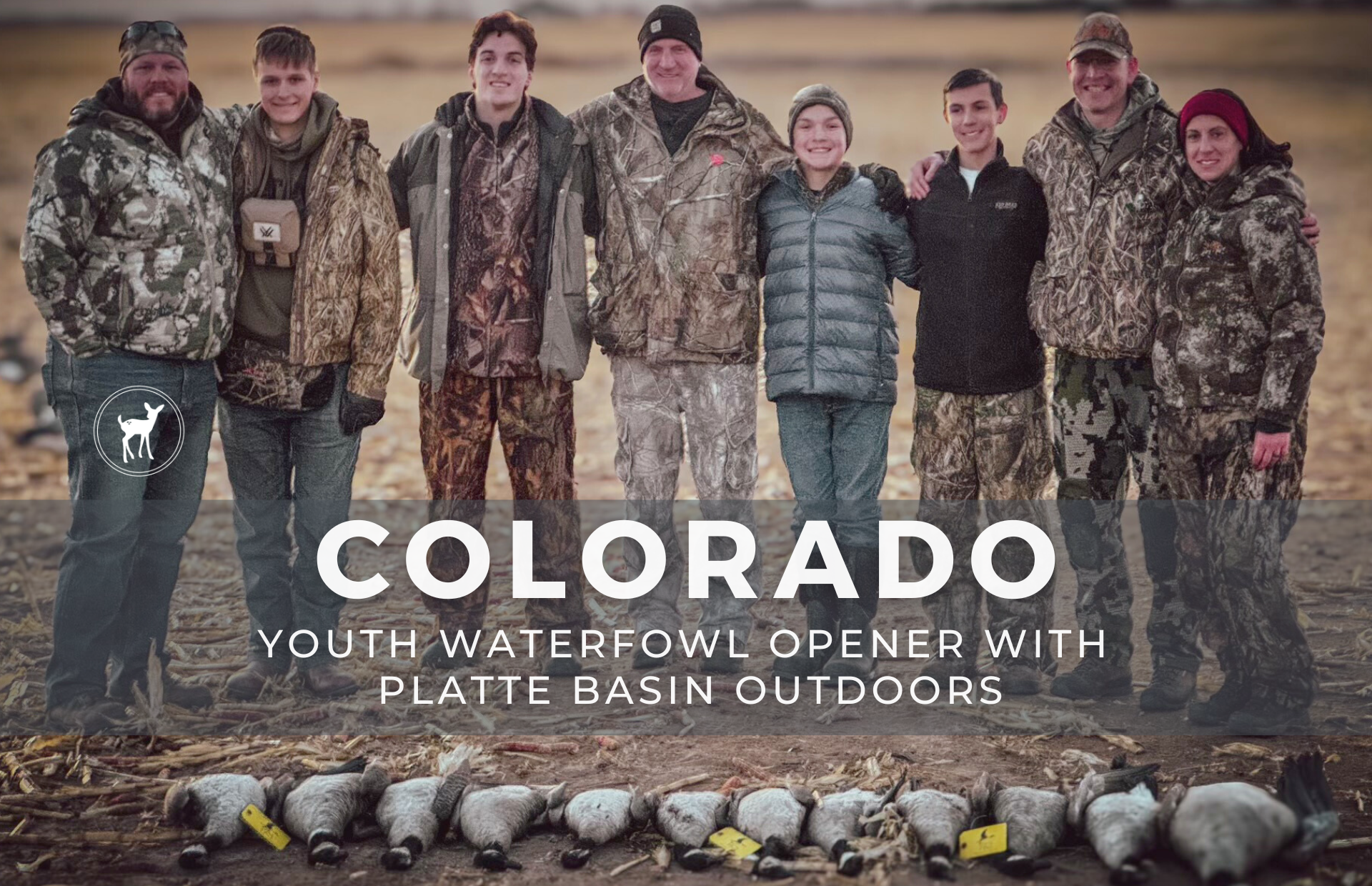 COLORADO YOUTH WATERFOWL OPENER with PLATTE BASIN OUTDOORS | OCT 13TH, 2024