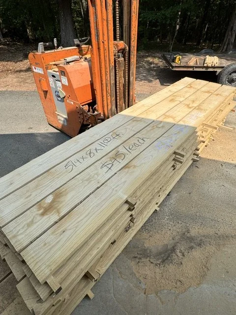 Kiln Dried Ash Lumber Boards