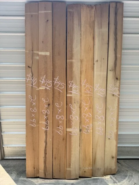 Kiln Dried Poplar 8/4 Lumber Boards