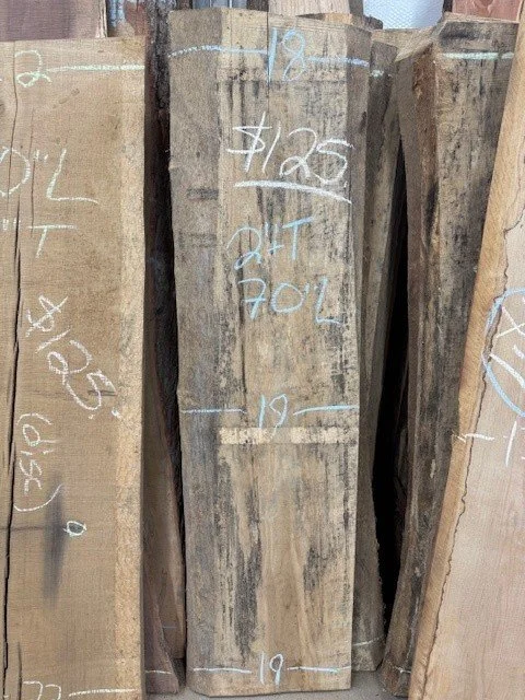 Kiln Dried White Oak Live Edge Slab
