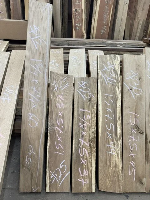 Kiln Dried White Oak Surface Planed on Sides Lumber Boards