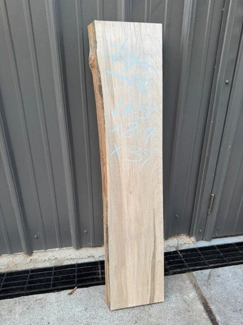 Kiln Dried Maple Live Edge Shelf Blank